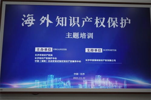 助力長沙企業走出去 海外知識產權保護主題培訓成功舉辦